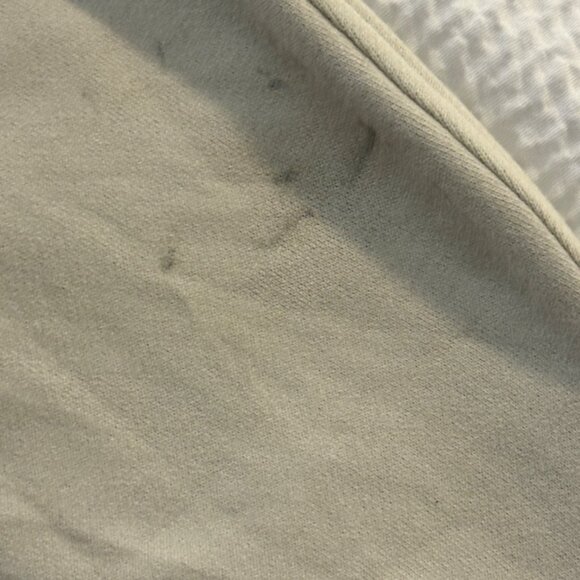 Lululemon Scuba Oversized Funnel Neck Half-Zip Hoodie White Opal M/L Cotton - Picture 10 of 15